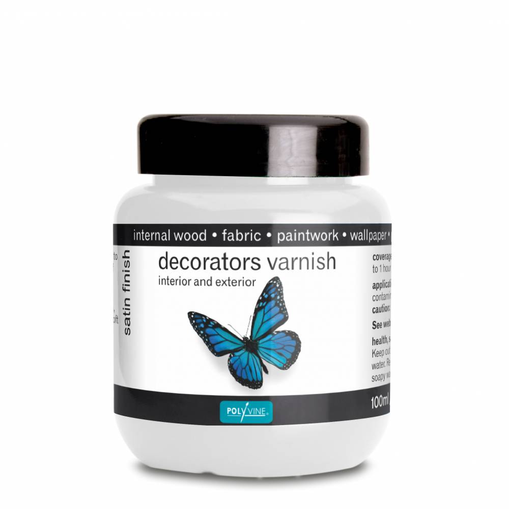  DECORATORS VARNISH DEAD FLAT 100ML 
